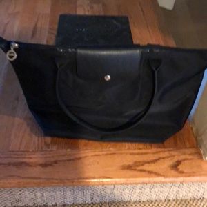 Longchamp black tote